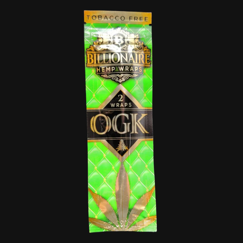 Billionaire Hemp Wraps 2pk ogk