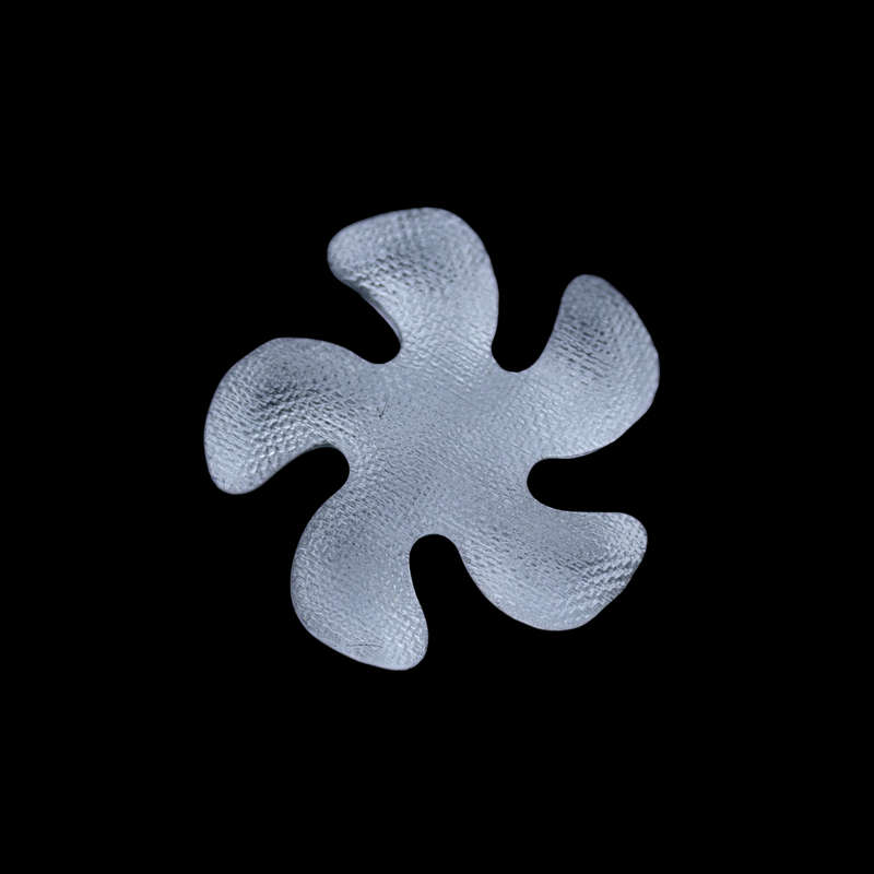 Black Market Glass x Highly Educated 12mm Quartz Flake - 12mm/5 Blades