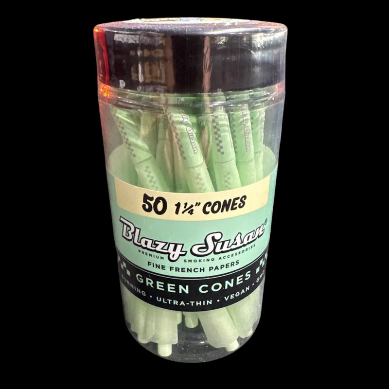 Blazy_Susan_1 1/4 Green_Cones