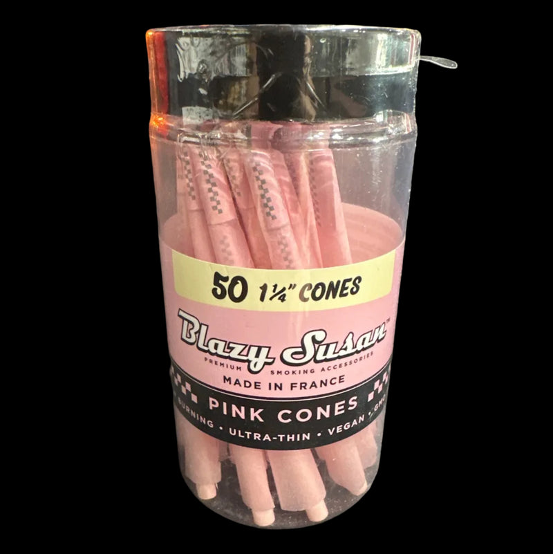 Blazy Susan 1 1/4 Pink Cones