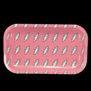 Blazy Susan x Grateful Dead Metal Rolling Tray - Pink Bolts