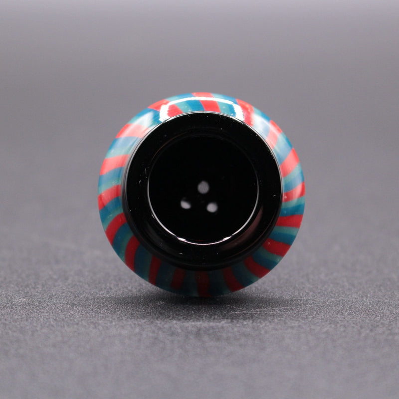 Color Stripe UFO 14mm Herb Slide