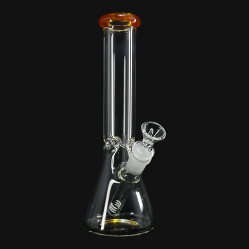 Color Lip Beaker 10" with amber lip