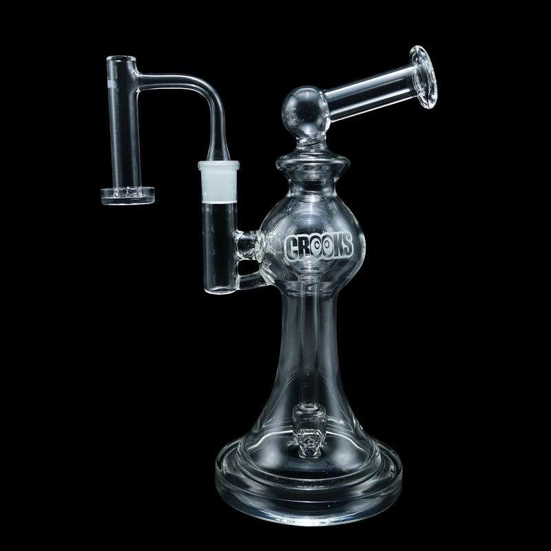 Crooks Clear 10" Curve Clear Water Pipe
