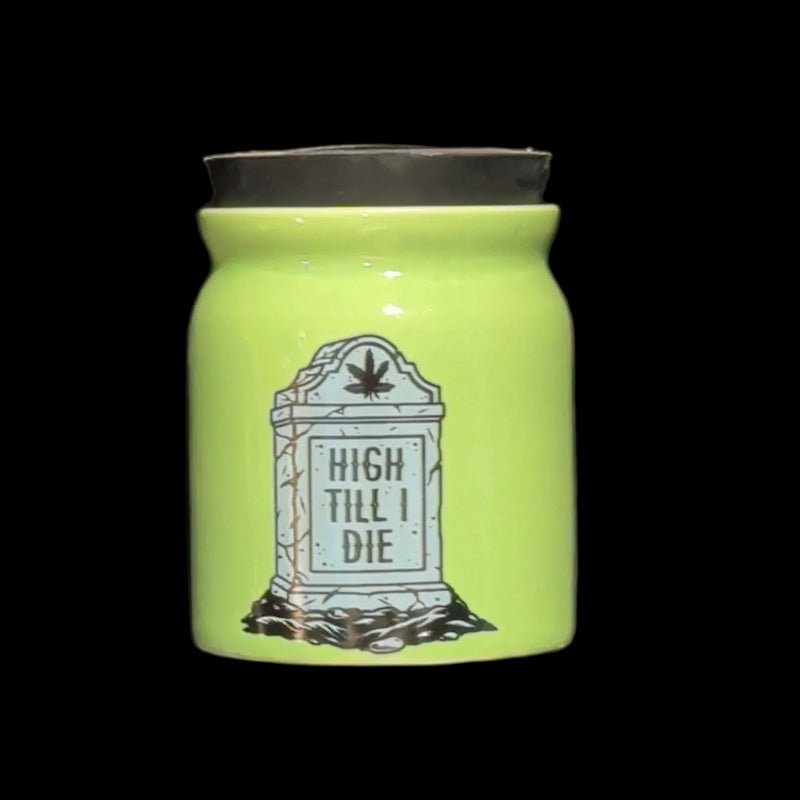 Cute n' Punny Ceramic Stash Jar #1