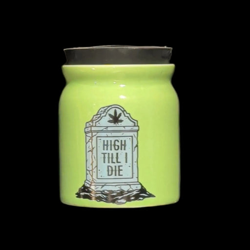 Cute n' Punny Ceramic Stash Jar #1