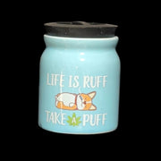 Cute n' Punny Ceramic Stash Jar #3