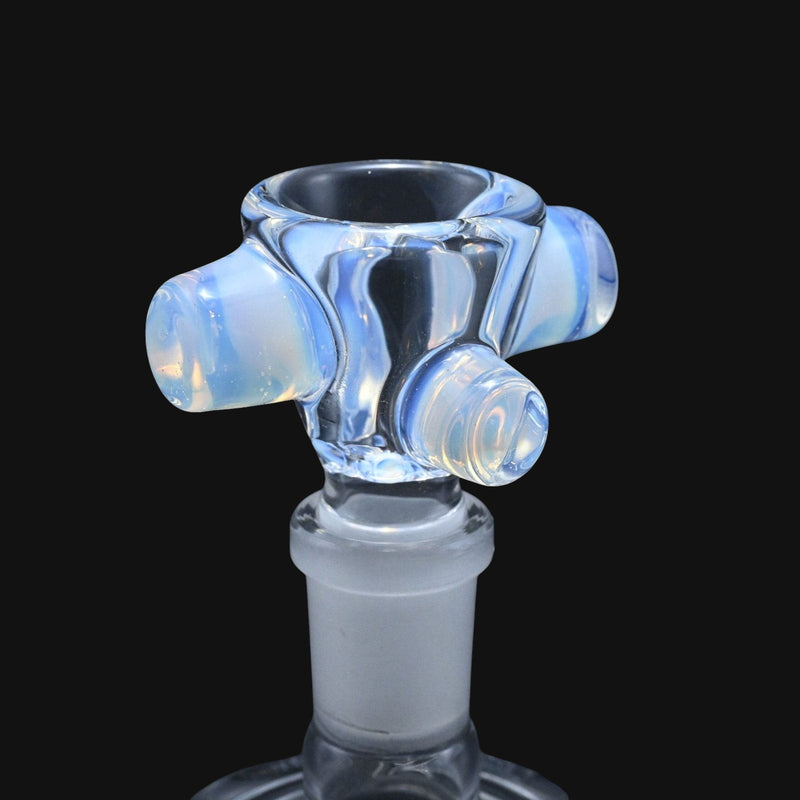 Zombie Hand 18mm Bowl w/ Color Accents - Ghost