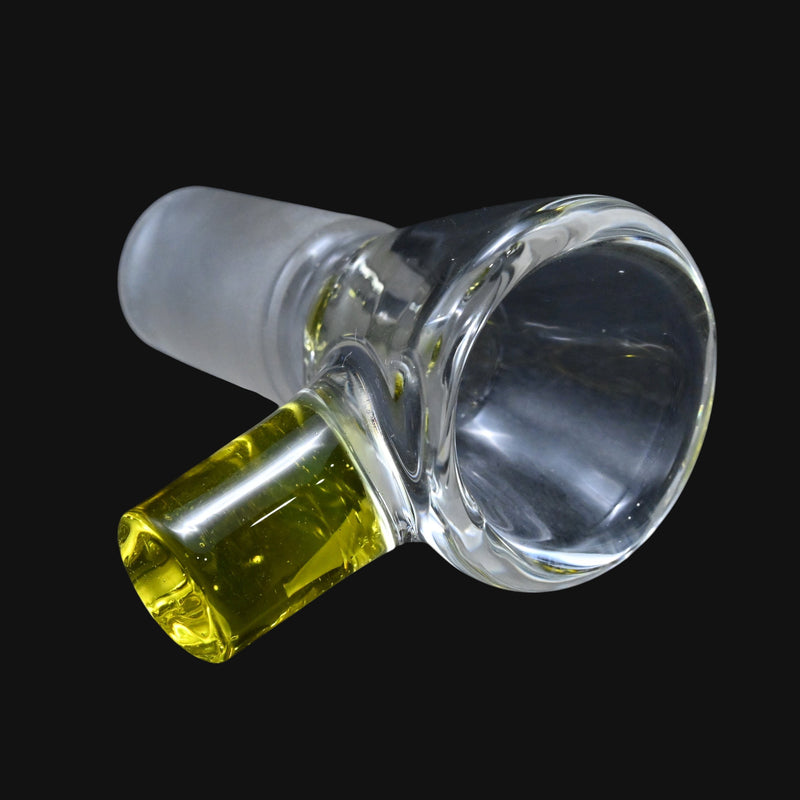 Zombie Hand 18mm Bowl w/ Color Arm - Transparent Yellow Opal