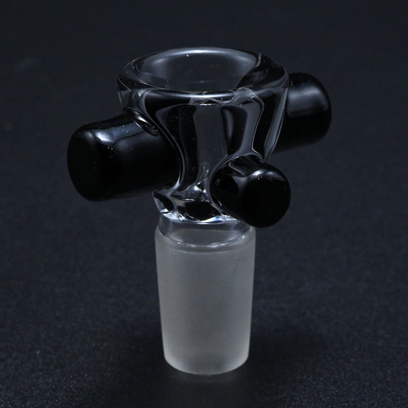 Zombie Hand 18mm Bowl w/ Color Accents - Galaxy