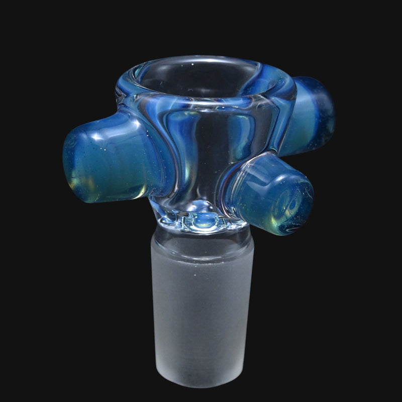 Zombie Hand 18mm Bowl w/ Color Accents - Marina