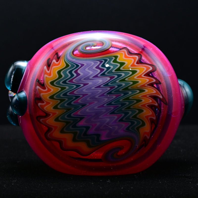Blossom Pinstripe Spoon - Neo-Opal/Poppy
