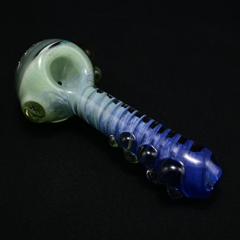 R.L. Dots Wigwag Spoon - Green/Blue
