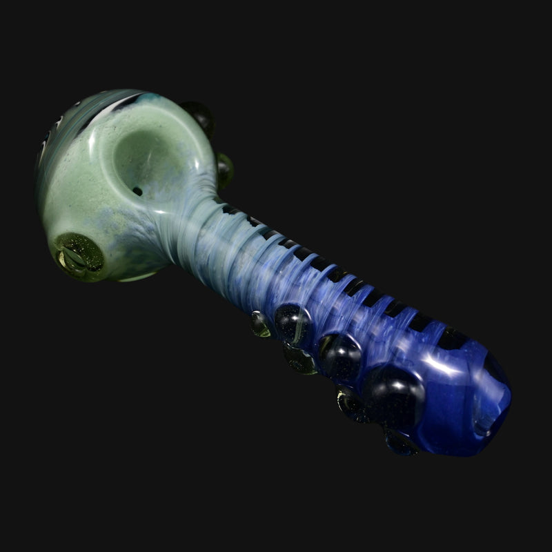 R.L. Dots Wigwag Spoon - Green/Blue