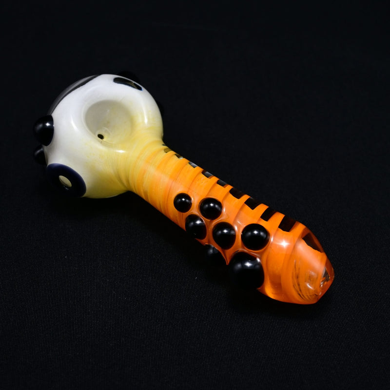 R.L. Dots Wigwag Spoon White/Orange