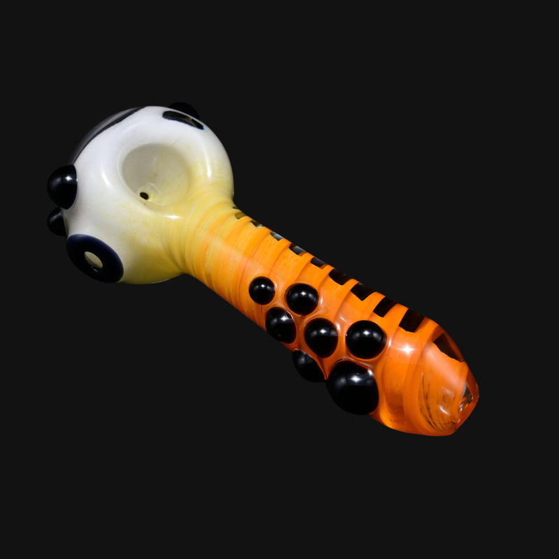 R.L. Dots Wigwag Spoon White/Orange