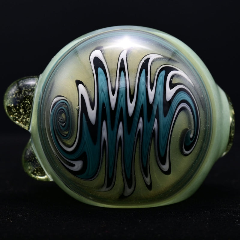 R.L. Dots Wigwag Spoon - Green/Blue
