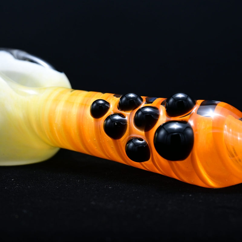 R.L. Dots Wigwag Spoon White/Orange