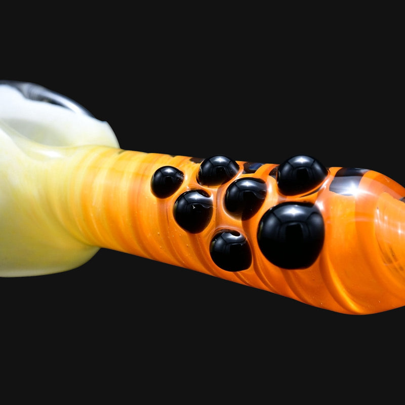 R.L. Dots Wigwag Spoon White/Orange