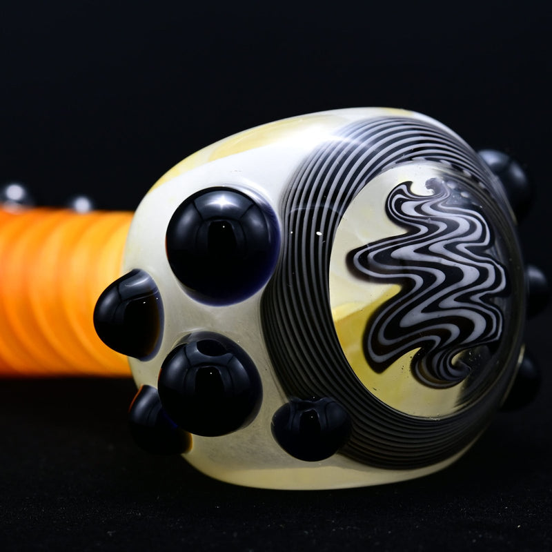 R.L. Dots Wigwag Spoon White/Orange