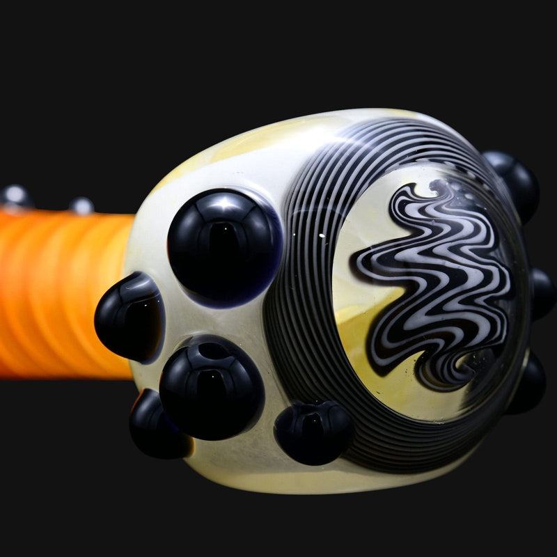 R.L. Dots Wigwag Spoon White/Orange