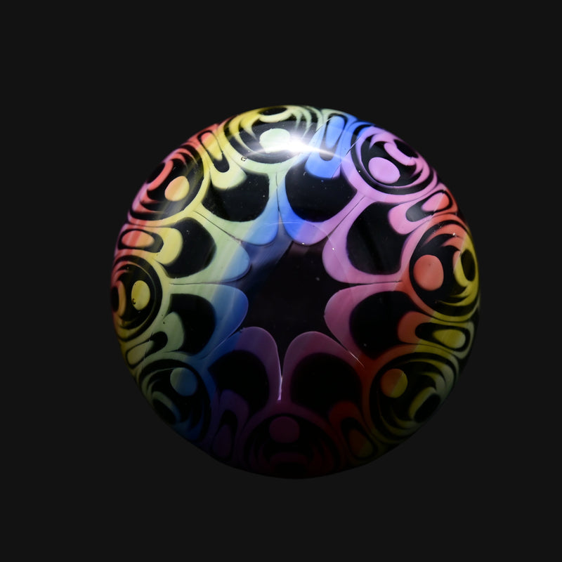 R.L. Dots Rainbow Marble #1