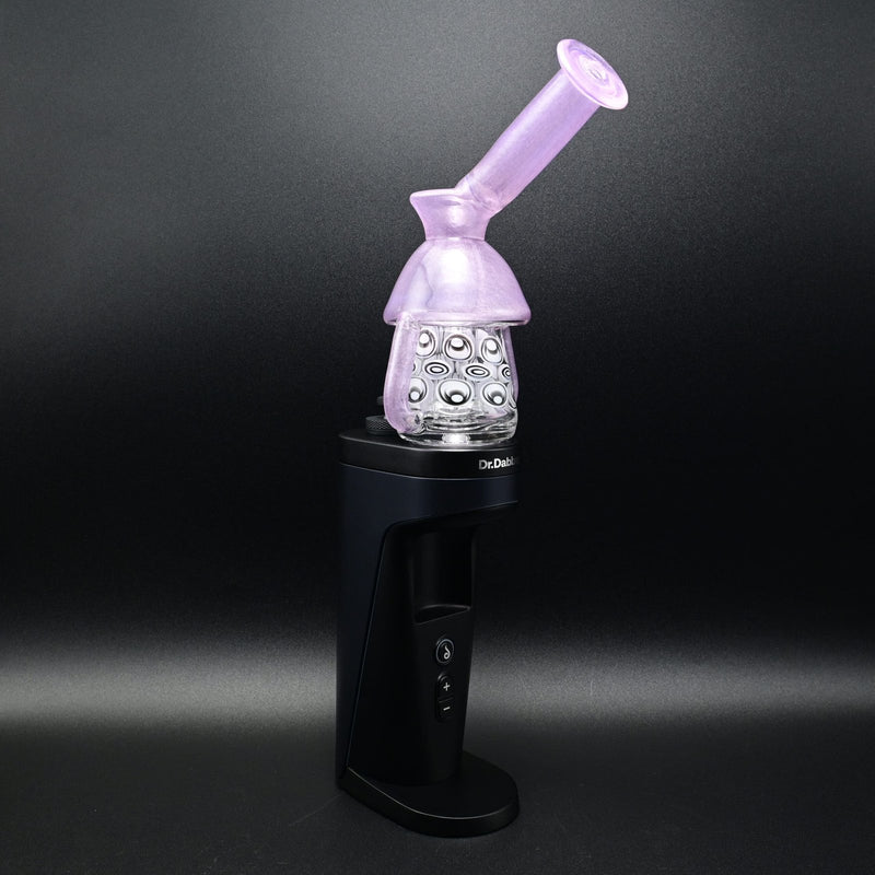 R.L. Dots x Kadabra Mushroom Switch 2 Top - Rose Quartz/Icy White Satin