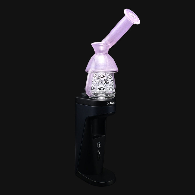 R.L. Dots x Kadabra Mushroom Switch 2 Top - Rose Quartz/Icy White Satin