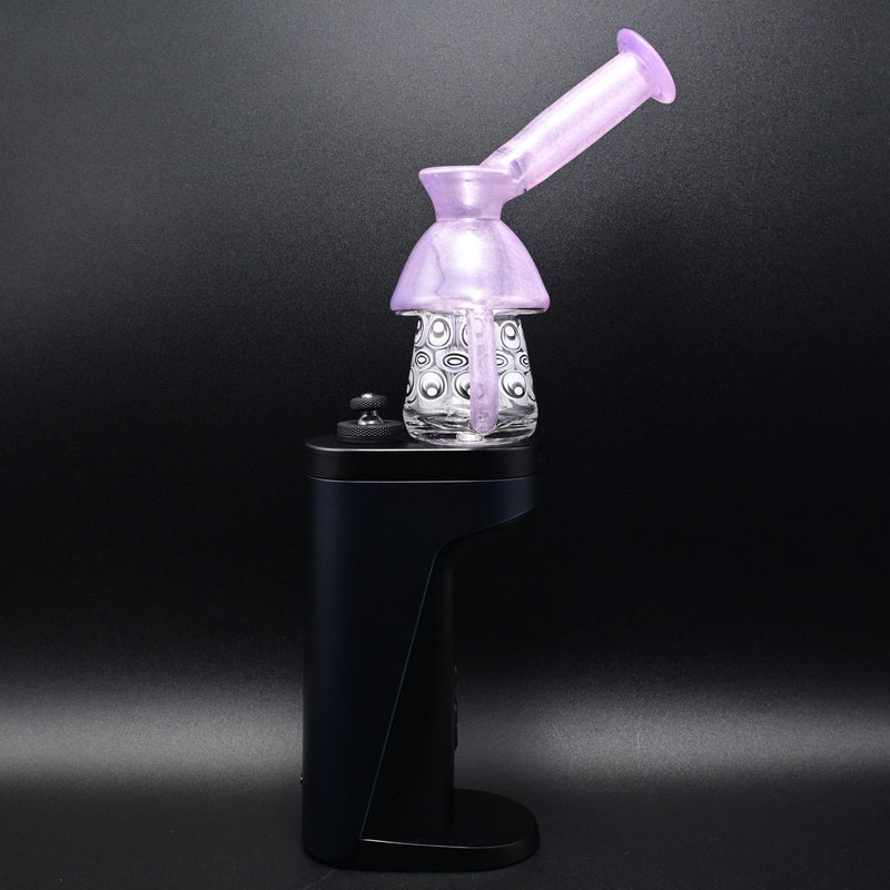 R.L. Dots x Kadabra Mushroom Switch 2 Top - Rose Quartz/Icy White Satin