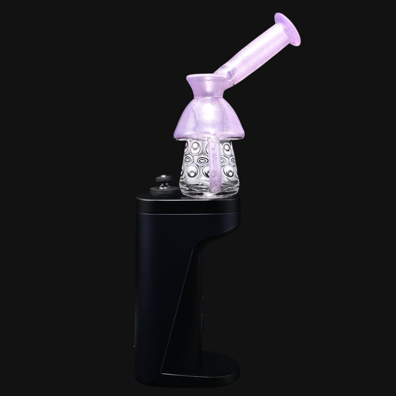 R.L. Dots x Kadabra Mushroom Switch 2 Top - Rose Quartz/Icy White Satin