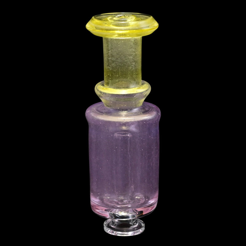 Kadabra Pivot Bubbler - Rose Quartz & Pineapple