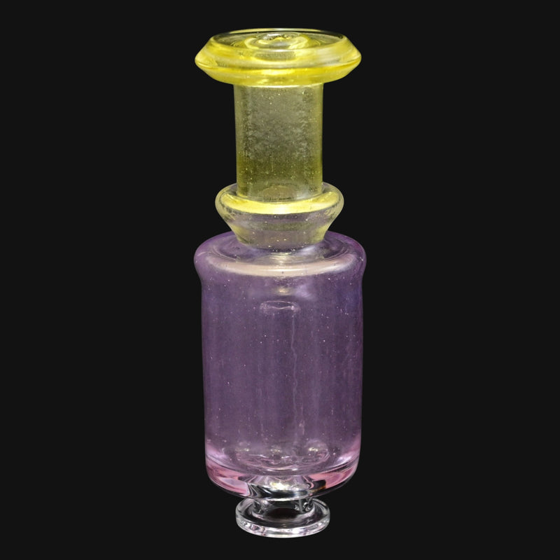 Kadabra Pivot Bubbler - Rose Quartz & Pineapple