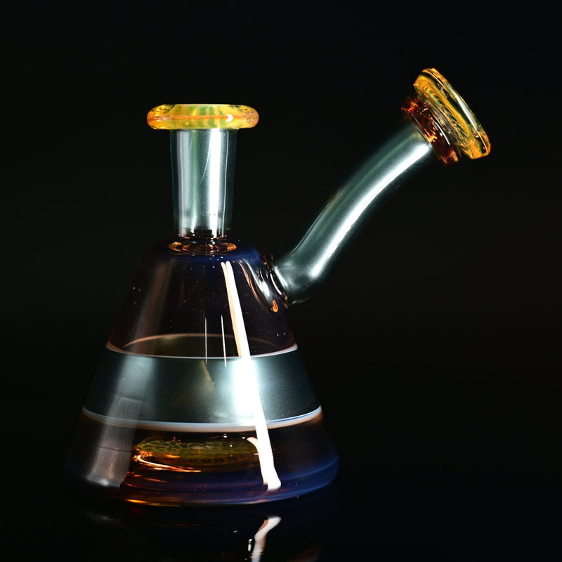 Gatez Glass Dual Color Gem Dry Piece