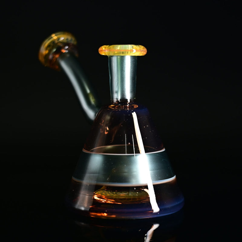 Gatez Glass Dual Color Gem Dry Piece