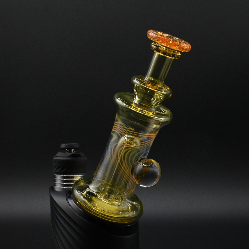 Gatez Glass Single Color Peak Water Top - Citrine