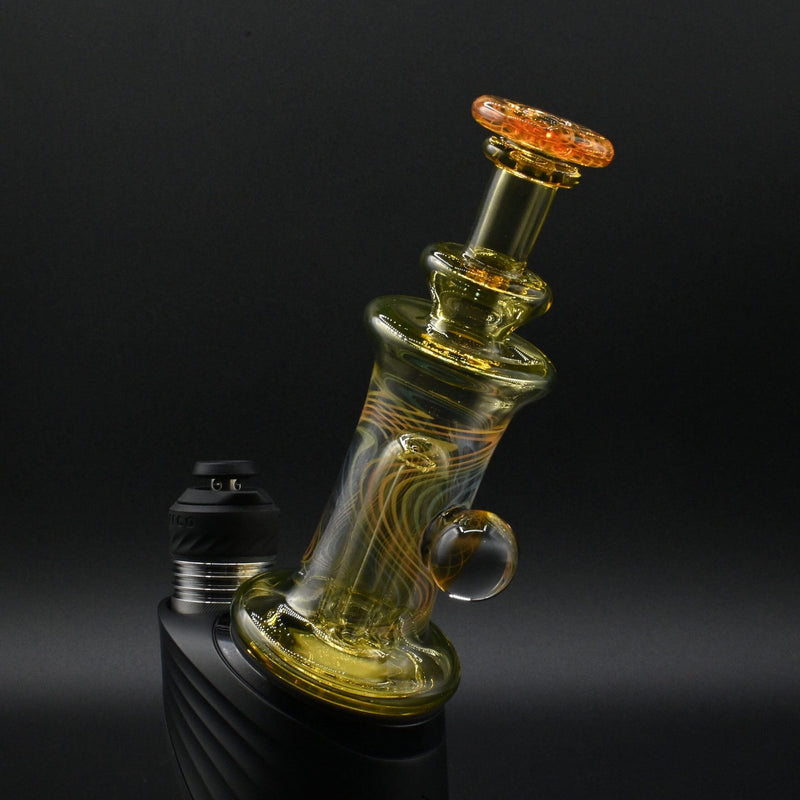 Gatez Glass Single Color Peak Water Top - Citrine
