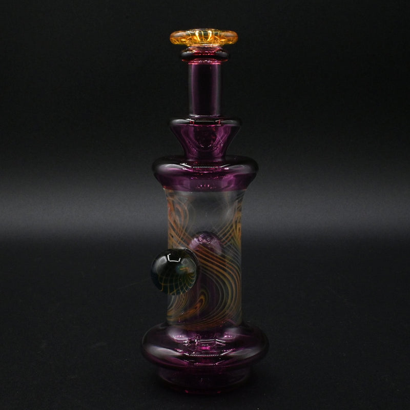 Gatez Glass Single Color Peak Water Top - Gold Amethyst