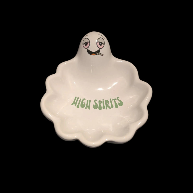 Ghostly High Spirits Ceramic Ash Tray