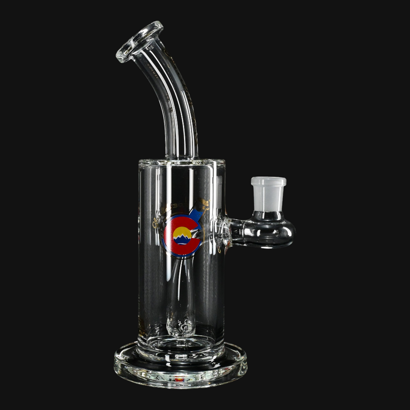 Glass Lab 303 8" Compact Scientific Percolator Rig - 3 Hole