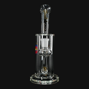 Glass Lab 303 8" Compact Scientific Percolator Rig - 3 Hole front view