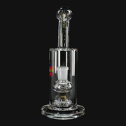 Glass Lab 303 8" Compact Scientific Percolator Rig - Showerhead front view