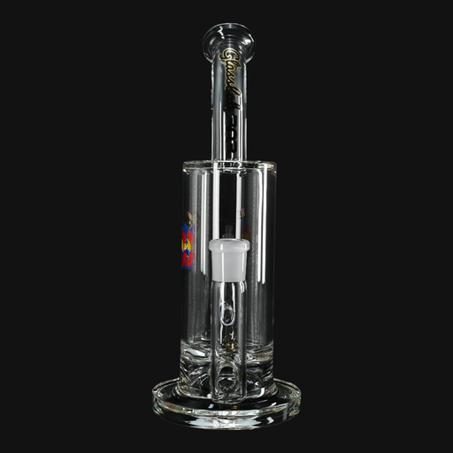 Glass Lab 303 8" Compact Scientific Percolator Rig - Turbine front view