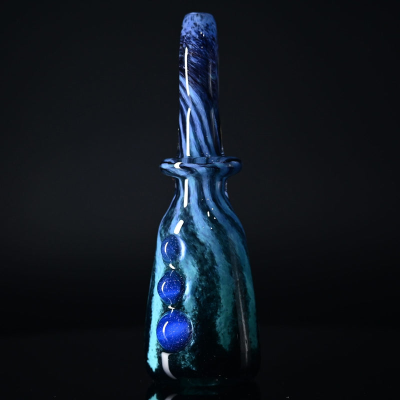 Goblin King Chillum - Black/Purple/Blue