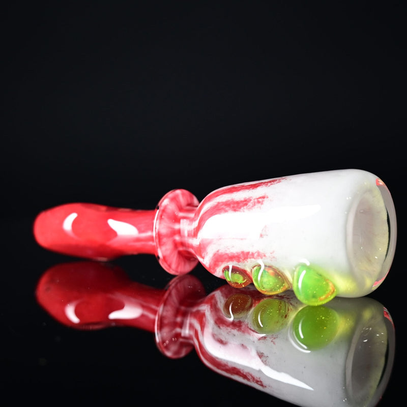 Goblin King Chillum - Red/White