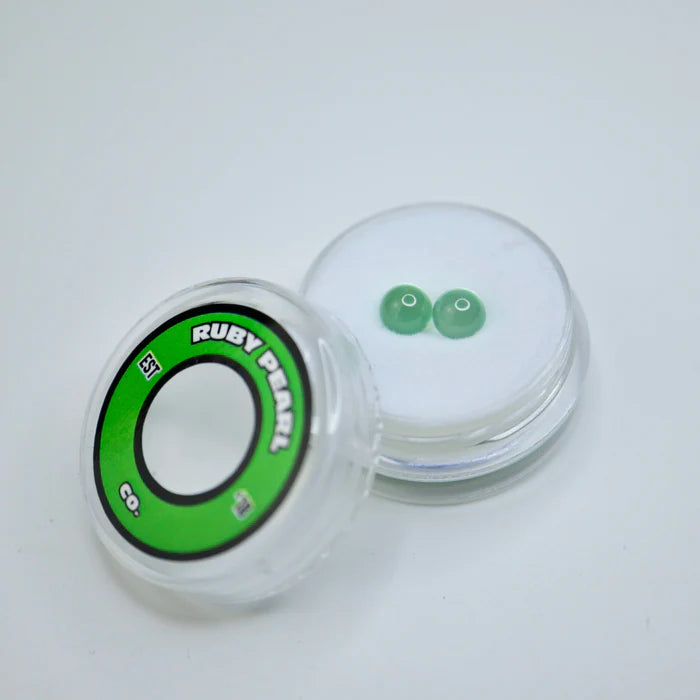 Ruby Pearl Co Green Sapphire Pearl Set