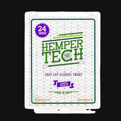HEMPER Tech Snapcap Alcohol Swabs