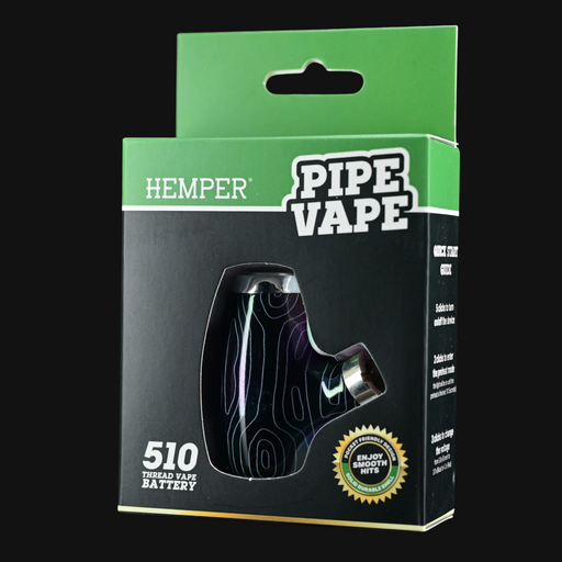 Hemper Pipe 510 Cartridge battery ebony
