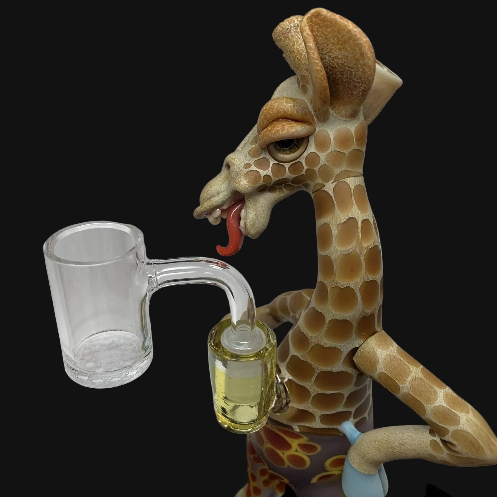 Robertson Drinking Giraffe Rig — 710 Pipes Smoke Shop