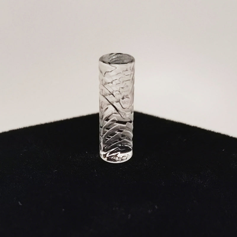 Campfire Quartz Etched Pillar