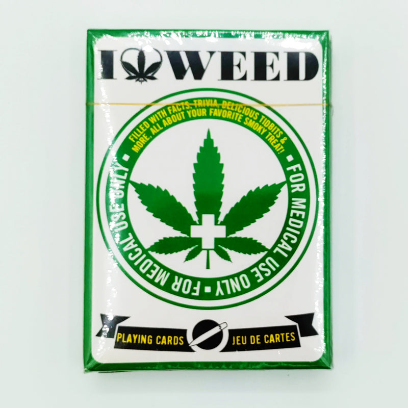 I <3 Hemp Playing Cards